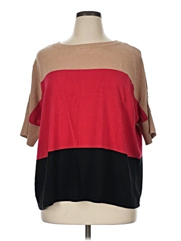 INC International Concepts 3/4 Sleeve T-Shirt (view 1)