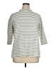 Lands' End 100% Baumwolle Ivory Turtleneck Sweater Size 18W - photo 1