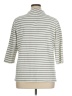 Lands' End 100% Baumwolle Ivory Turtleneck Sweater Size 18W - photo 2