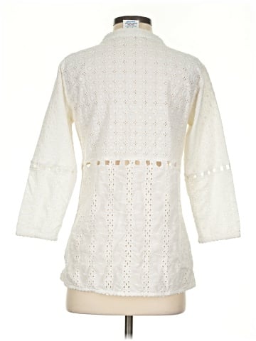 Gretchen Scott Designs 3/4 Sleeve Blouse (view 2)