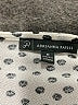 Adrianna Papell Polka Dots Silver Short Sleeve Top Size M - photo 7