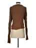 Free People 100% Cotton Brown Pullover Sweater Size S - photo 2