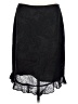 Carlisle Paisley Black Formal Skirt Size 12 - photo 1