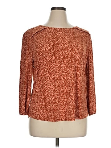 Adrianna Papell 3/4 Sleeve Blouse (view 1)