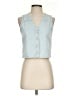 Rag & Bone 100% Cotton Blue Vest Size 2 - photo 1