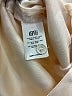 Moschino Color Block Ivory Tan Long Sleeve Silk Top One size - photo 7