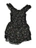 Art Class 100% Rayon Floral Black Dress Size 6 - photo 1