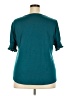 Blooming Jelly Teal Short Sleeve Top Size XXL - photo 2