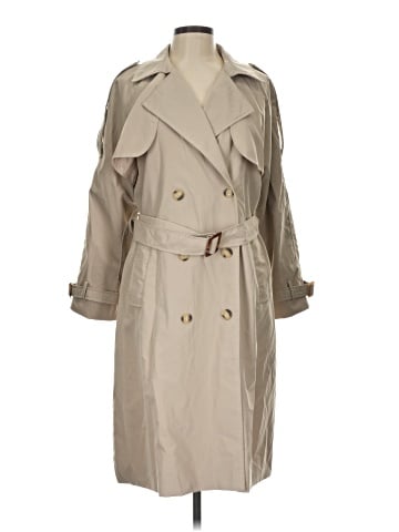 Shein Trenchcoat (view 1)