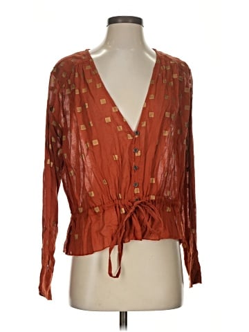 House of Harlow 1960 3/4 Sleeve Blouse (view 1)