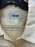 Moschino Color Block Ivory Tan Long Sleeve Silk Top One size - photo 3