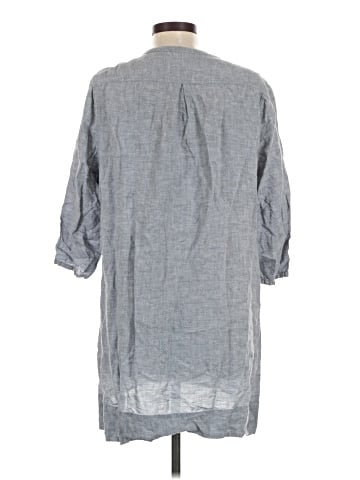 Poetry 3/4 Sleeve Button-Down Shirt (view 2)