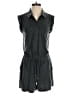 Lou & Grey Solid Black Gray Romper Size S - photo 1
