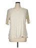 Croft & Barrow 100% Cotton Ivory Short Sleeve Top Size XL - photo 1