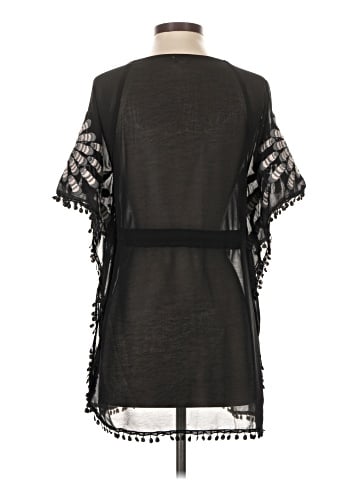 Ya Short Sleeve Silk Top (view 2)