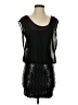 Solemio 100% Polyester Black Cocktail Dress Size S - photo 1