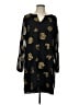CAbi 100% Polyester Black Casual Dress Size L - photo 1