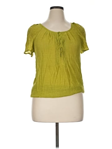 Christopher & Banks Short Sleeve Blouse (view 1)