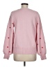 Fate Hearts Pink Pullover Sweater Size M - photo 2