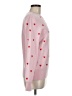 Fate Hearts Pink Pullover Sweater Size M - photo 4