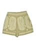 Zara Paisley Gold Shorts Size S - photo 2