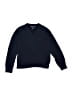 Brooks Brothers 100% Cotton Solid Blue Pullover Sweater Size S (kids) - photo 1