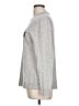 Saks Fifth Avenue Graphic Silver Pullover Sweater Size L - photo 5