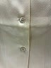 Moschino Color Block Ivory Tan Long Sleeve Silk Top One size - photo 5