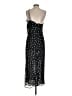 Zara 100% Polyester Stars Black Cocktail Dress Size S - photo 2