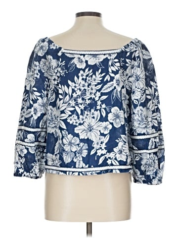 C&C California 3/4 Sleeve Blouse (view 2)