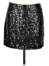 Calvin Klein 100% Polyester Stars Black Formal Skirt Size 10 (petite) - photo 2