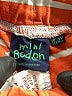 Mini Boden 100% Cotton Orange Casual Pants Size 18-24 mo - photo 3