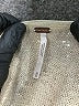 Free People 100% Nylon Metallic Silver Poncho Size M - photo 7