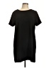 Bobeau Solid Black Casual Dress Size L - photo 1