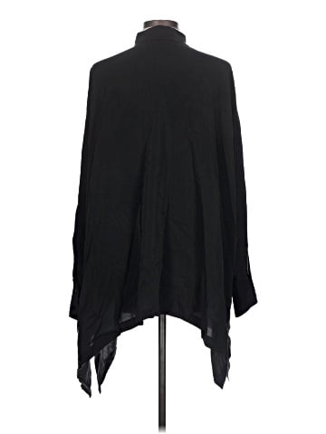 Eileen Fisher Long Sleeve Silk Top (view 2)