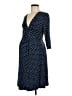 Seraphine Polka Dots Blue Casual Dress Size 6 Maternity - photo 1