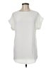 Shein Ivory Short Sleeve Blouse Size M - photo 1