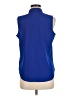 Dex 100% Polyester Blue Sleeveless Blouse Size M - photo 2