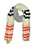 Unbranded Stripes Yellow Scarf One size - photo 1