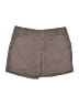 Ann Taylor LOFT Solid Brown Khaki Shorts Size 6 - photo 1