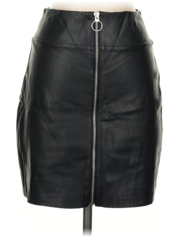 Express Faux Leather Skirt (view 1)