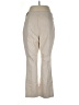 Counterparts Solid Ivory Casual Pants Size L - photo 2