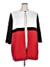 Danny And Nicole Color Block Red Coat Size 18 - photo 1