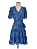 Eliza J 100% Polyester Blue Casual Dress Size 4 - photo 1