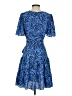 Eliza J 100% Polyester Blue Casual Dress Size 4 - photo 2