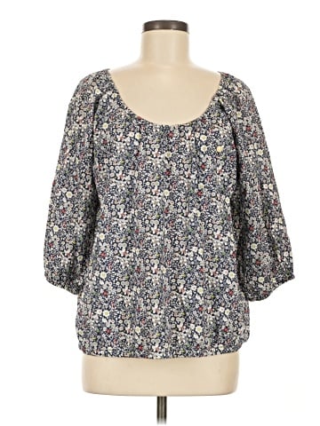 Liberty Art Fabrics for J.Crew 3/4 Sleeve Blouse (view 1)