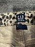 Gap Animal Print Gold Skort Size 6 - photo 3
