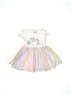 Epic Threads 100% Polyester White Dress Size 2T - photo 1