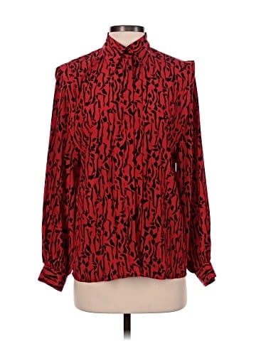 Oleg Cassini Long Sleeve Blouse (view 1)