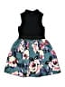 Zunie Floral Black Dress Size 8 - photo 2